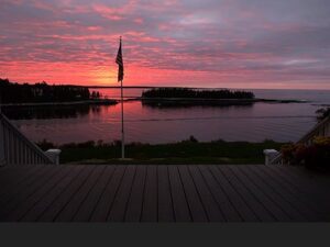 Sunrise at the Grey Havens Inn, Georgetown, ME