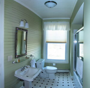 The Birch Room Bath -- Private bath with tub/shower.