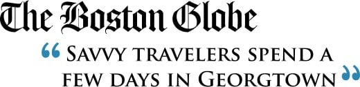 Boston Globe Travel Section on Grey Havens Inn