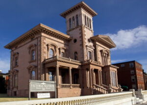 View of the Victoria Mansion