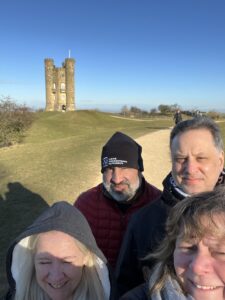 people at broadway tower